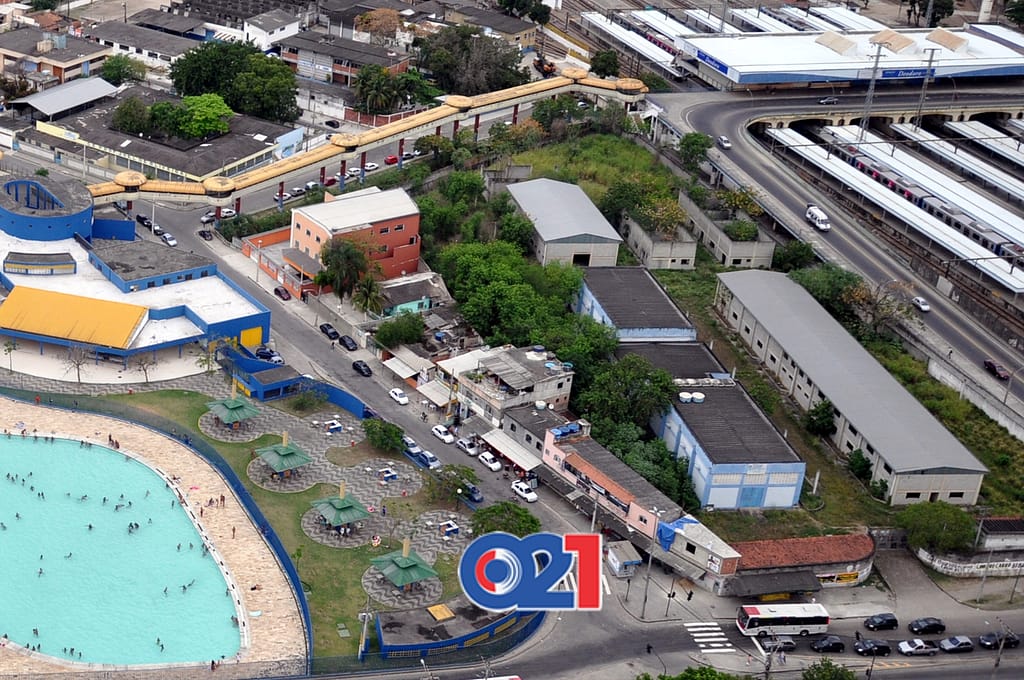 Nessa imagem aérea de 2016 é possivel ver a transformação do local onde abrigou antigo terminal | Foto Rogério Silva 021 Notícias 