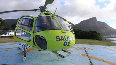 Secretaria de Saúde tem helicóptero exclusivo para o transporte dos órgãos, o que agiliza o processo (Fotos: Divulgação / Mauricio Bazilio)