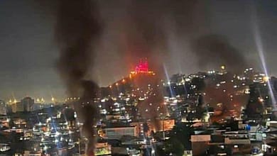 Complexo da Penha vive manhã em clima de guerra com diversas barricadas em chamas | Reprodução Redes Sociais