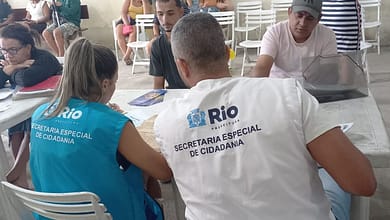 O programa Cidadania Itinerante leva diversos serviços à população - Prefeitura do Rio