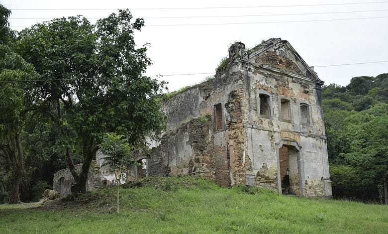 Ruinas da Igreja de São José do Vale da Boa Morte | Foto Rogerio Silva | Direitos Reservados