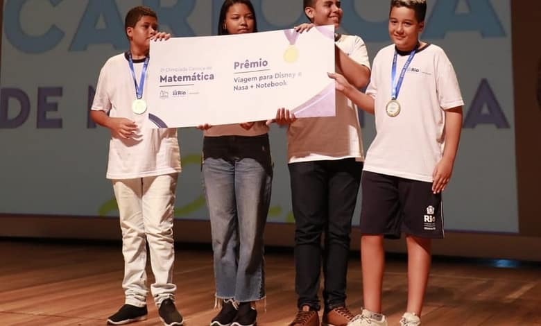 Os alunos foram premiados em cerimônia realizada na Cidade das Artes - Marcos de Paula/Prefeitura do Rio
