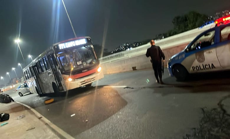 Granada caseira atirada em ônibus durante arrastão deixa 3 feridos na Zona Norte, 1 em estado grave | Imagem reprodução