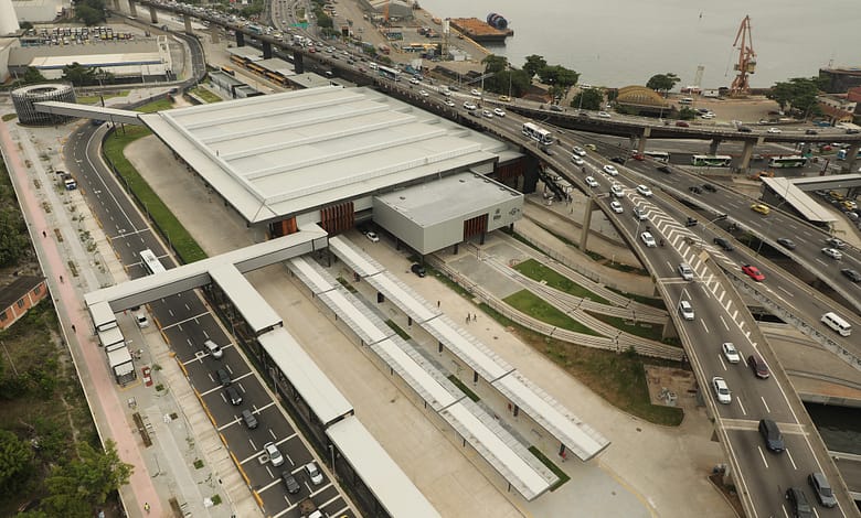 A estimativa do terminal é atender cerca de 150 mil pessoas por dia - Marcelo Piu/Prefeitura do Rio